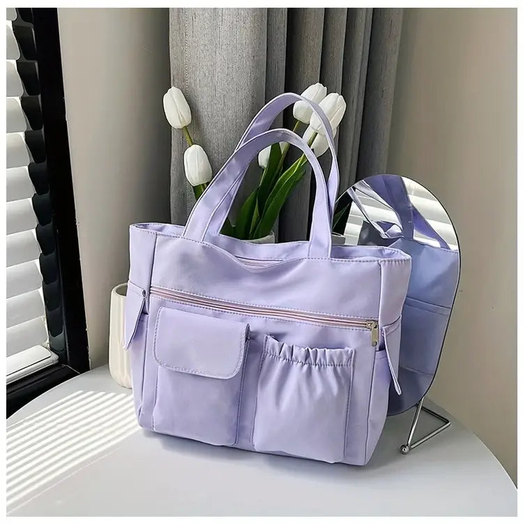 Women's Oxford Cloth Tote Bag