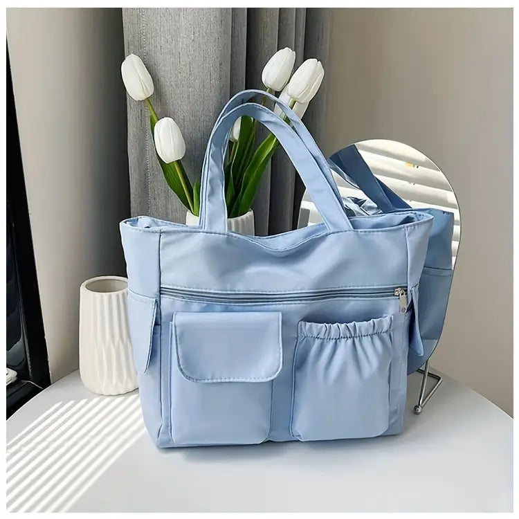 Women's Oxford Cloth Tote Bag